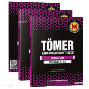 Tömer -Yabancılar İçin Türkçe Öğretim Seti (B1-B2) Orta Düzey