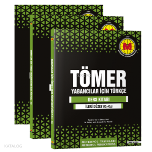 Tömer -Yabancılar İçin Türkçe Öğretim Seti  (C1-C2) İleri Düzey
