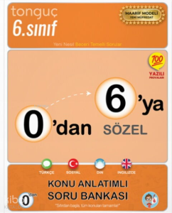 Tonguç Akademi 0'dan 6'ya Sözel Konu Anlatımlı Soru Bankası