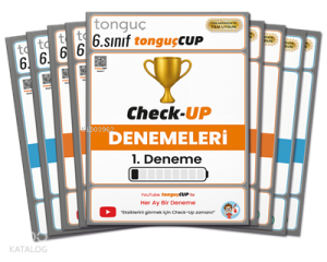 Tonguç Akademi 6. Sınıf Tonguç Cup Check-Up Denemeleri