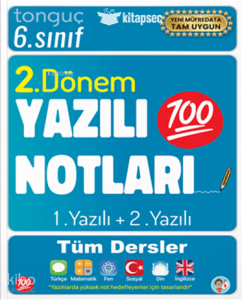 Tonguç Akademi 6. Sınıf Yazılı Notları 2. Dönem 1. ve 2. Yazılı