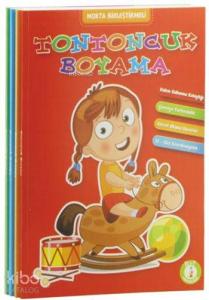 Tontoncuk Boyama Seti - Nokta Birleştirmeli (4 Kitap)