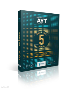 Toprak Yayınları Ayt 5'Li Paket Deneme Kitabı (Eşit Ağırlık)