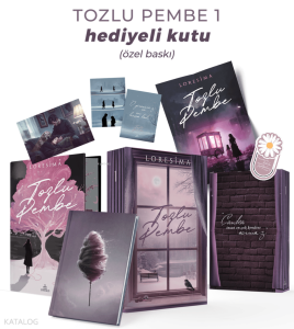 Tozlu Pembe 1 (Ciltli-Yan Boyamalı-Hediyeli Kutu)