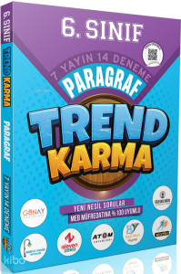 Trend Karma 6. Sınıf Paragraf Denemeleri 7 Yayın 14 Deneme