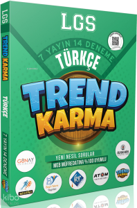 Trend Karma LGS Türkçe Denemeleri 7 Yayın 14 Deneme