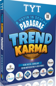 Trend Karma TYT Paragraf Denemeleri 8 Yayın 16 Deneme