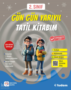 Tudem Yayınları 2. Sınıf Gün Gün Yarıyıl Tatil Kitabım