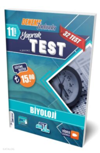Tümler 11.Sınıf Yaprak Test Biyoloji - 2023