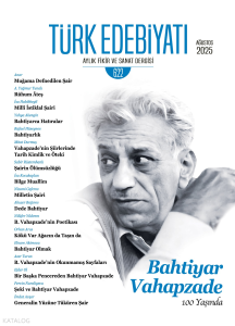 Türk Edebiyatı Ağustos 2025 - 622. Sayı