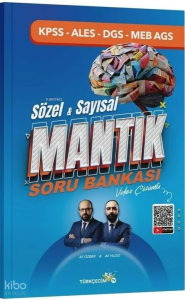 Türkçecim TV KPSS DGS ALES MEB-AGS Sözel-Sayısal Mantık Soru Bankası Çözümlü
