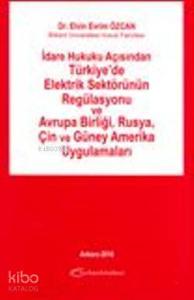 Türkiye'de Elektrik Sektörünün Regülasyonu ve Avrupa Birliği, Rusya, Çin ve Güney Amerika; İdare Hukuku Açısından