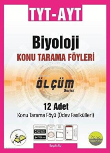 TYT-AYT Biyoloji Tarama Föyleri (12 Fasikül 12x16 Sayfa)