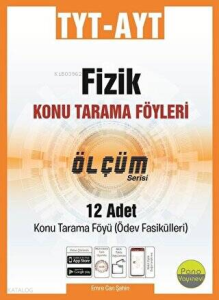TYT-AYT Fizik Tarama Föyleri (12 Fasikül 12x16 Sayfa)