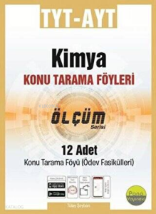 TYT-AYT Kimya Tarama Föyleri (12 fasikül 12x16 Sayfa)