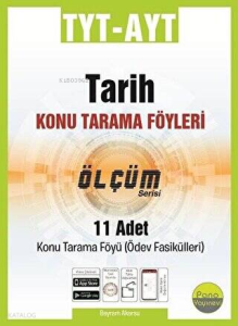 TYT-AYT Tarih Tarama Föyleri (11 Fasikül 11x16 Sayfa)