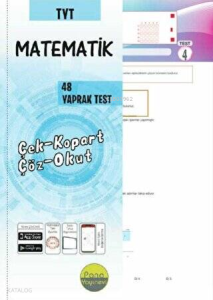 TYT Matematik Yaprak Testleri  (48 Adet) Çek Kopart