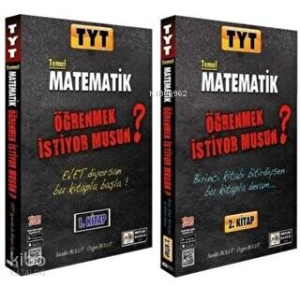 TYT Video Çözümlü Matematik Öğrenmek İstiyor musun? 2 Kitap Takım