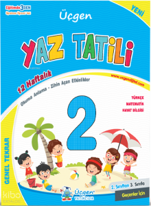 Üçgen Akademi 2. Sınıf – Yaz Tatili – 12 Haftalık Tekrar