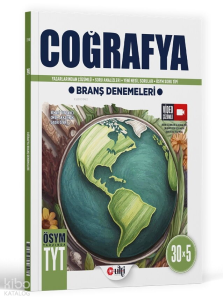 Ulti Yayınları TYT Coğrafya 30 x 5 Branş Denemeleri