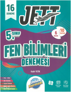 Ünlüler Karması 5. Sınıf Jett Fen Bilimleri 16 Deneme Seti