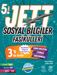 Ünlüler Karması 5. Sınıf Jett Sosyal Bilgiler Fasikülleri Soru Bankası