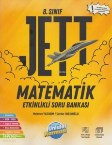 Ünlüler Karması 8. Sınıf Jett   Matematik Etkinlikli  Soru Bankası (Yeni)