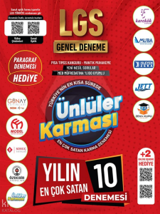 Ünlüler Karması 8. Sınıf LGS 10'lu Deneme