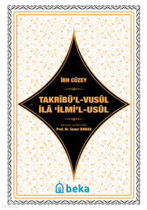 Usul İlmi - Takribül Vusul İla İlmil Usul