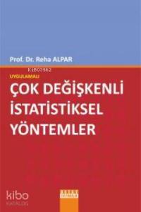 Uygulamalı Çok Değişkenli İstatistiksel Yöntemler
