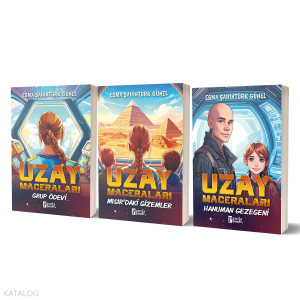 Uzay Maceraları Serisi Seti - 3 Kitap Takım