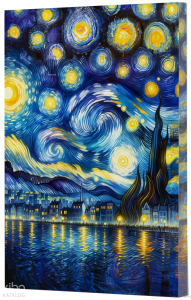 Van Gogh 7 Yıldızlı Gece - Defter