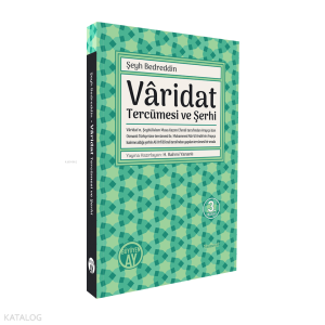 Varidat Tercümesi ve Şerhi