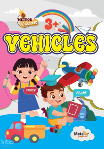 Vehicles (Araçlar) ;Türkçe – İngilizce Boyama Kitabı