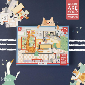 Where Are You Serisi / Neredesin – Hastane Puzzle (Yapboz) 35 Parça