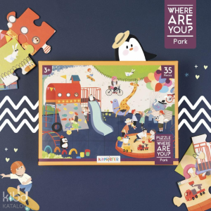 Where Are You Serisi - Neredesin – Park Puzzle (Yapboz) 35 Parça