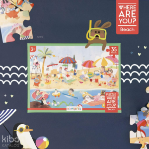 Where Are You Serisi - Neredesin – Plaj Puzzle (Yapboz) 35 Parça