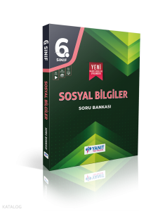 Yanıt Yayınları  6. Sınıf Sosyal Bilgiler Soru Bankası
