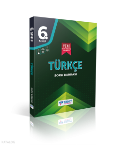 Yanıt Yayınları  6. Sınıf Türkçe Soru Bankası