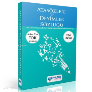 Yanıt Yayınları  ATASÖZLERİ VE DEYİMLER SÖZLÜĞÜ - YENİ