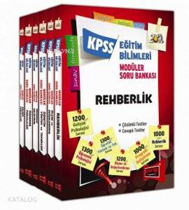 Yargı KPSS Eğitim Bilimleri Modüler Soru Bankası 2012 (6 Kitap Takım)
