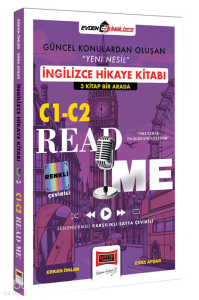 Yargı Yayınevi C1-C2 Read Me İngilizce Hikaye Kitabı 3 Kitap Bir Arada