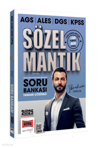 Yargı Yayınları 2025 AGS ALES DGS KPSS Sözel Mantık Tamamı Çözümlü Soru Bankası