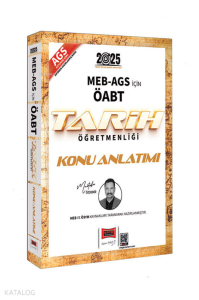 Yargı Yayınları 2025 MEB-AGS ÖABT Tarih Öğretmenliği Konu Anlatımı
