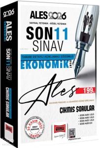 Yargı Yayınları 2026 ALES Sayısal-Sözel Yetenek Son 11 Sınav Çıkmış Sorular (Ekonomik Seri)
