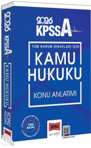 Yargı Yayınları 2026 KPSS-A Grubu Tüm Kurum Sınavları İçin Kamu Hukuku Konu Anlatımı