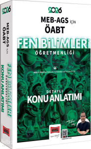 Yargı Yayınları 2026 MEB-AGS ÖABT Fen Bilimleri Öğretmenliği Konu Anlatımı