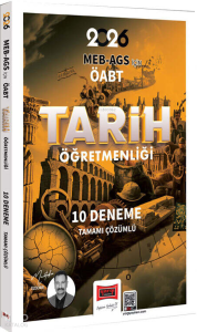 Yargı Yayınları 2026 MEB-AGS ÖABT Tarih Öğretmenliği Tamamı Çözümlü 10 Deneme