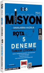 Yargı Yayınları 2026 Polis Misyon Koruma Sınavlarına Hazırlık Tamamı Çözümlü Rota 5 Deneme