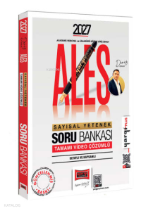 Yargı Yayınları 2027 ALES Sayısal Yetenek Tamamı Video Çözümlü Soru Bankası